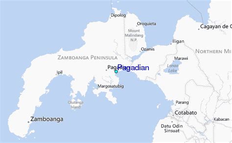Detailed Satellite Map of Pagadian City .